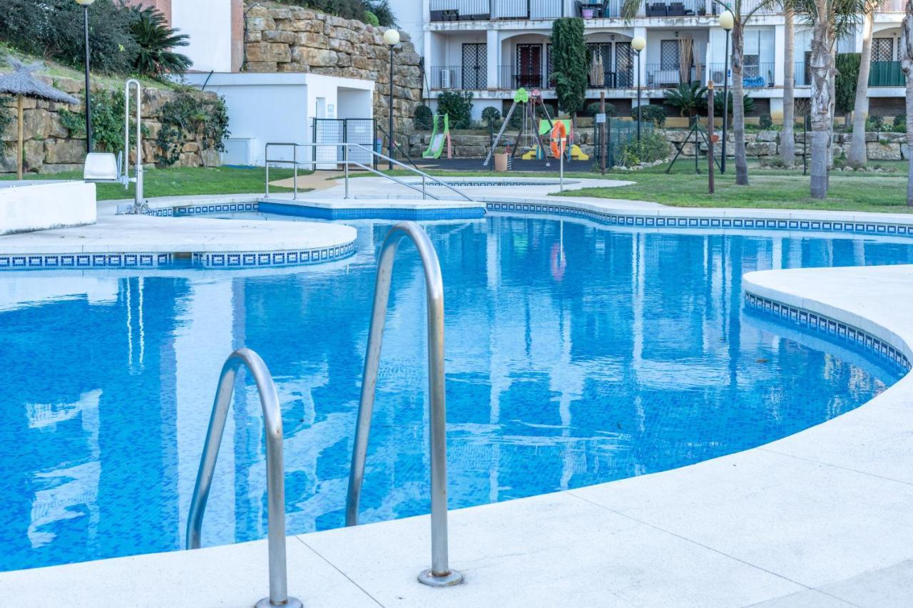 Apartamento Con Vistas Al Mar En Manilva Playa Exterior foto